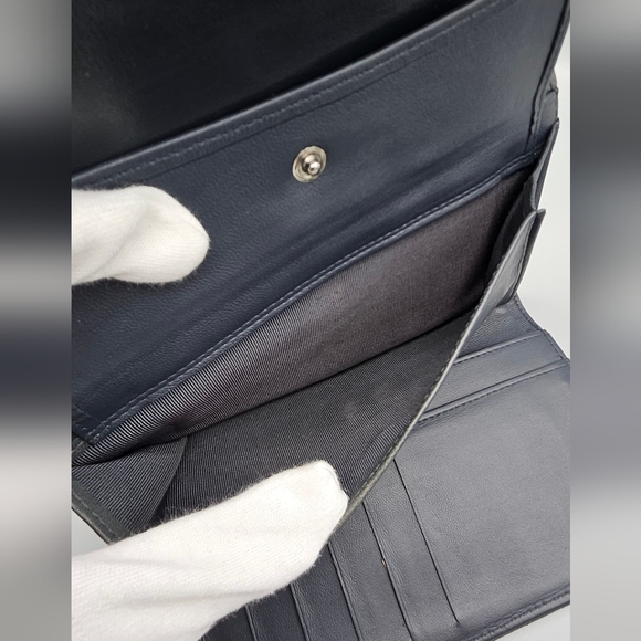 🩶CHANEL Grey Authentic Tri-fold Wallet/Clutch🩶 - Picture 8 of 17
